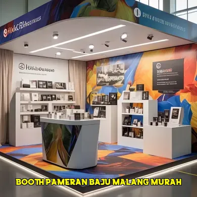 booth pameran baju malang murah